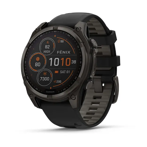 PAMETNI SAT GARMIN FENIX 8 - 47 mm, Solar, Titanij tamnosivi