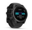 PAMETNI SAT GARMIN FENIX E - 47 mm, AMOLED, Tamnosivi čelik