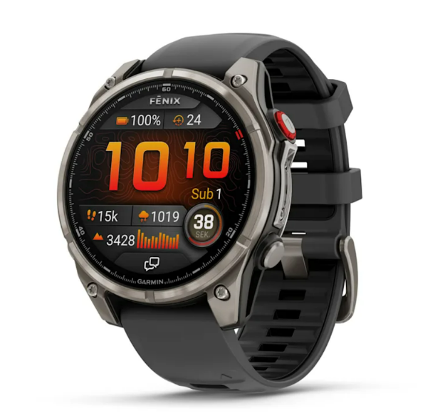 PAMETNI SAT GARMIN FENIX 8 PRO - 47 mm, AMOLED, Titanijski